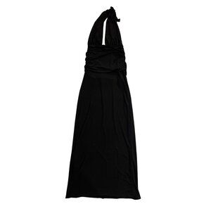 Holland Halter Dress in Black